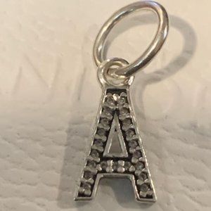 Pandora Letter A Charm Dangle